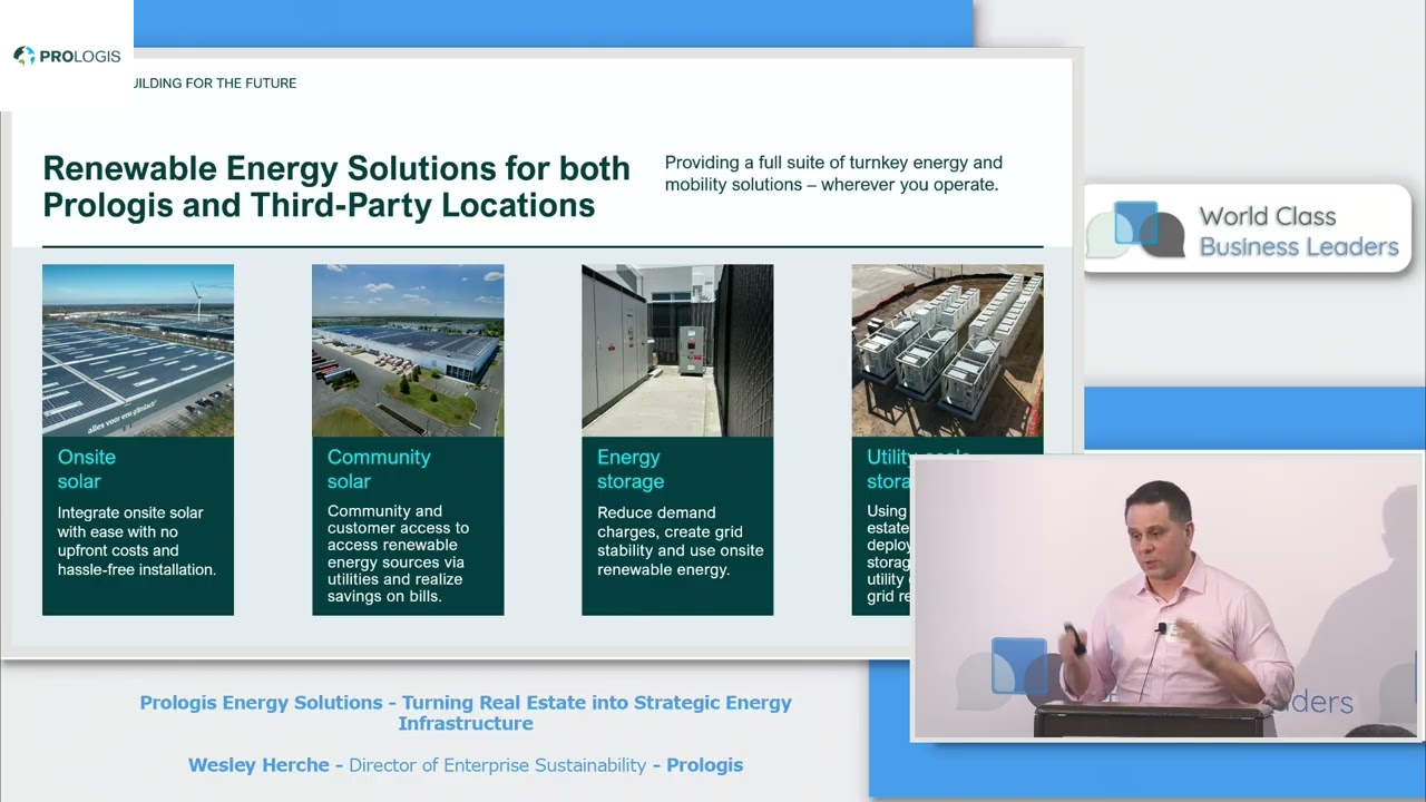 Prologis Energy Solutions - Turning Real Estate into Strategic Energy Infrastructure